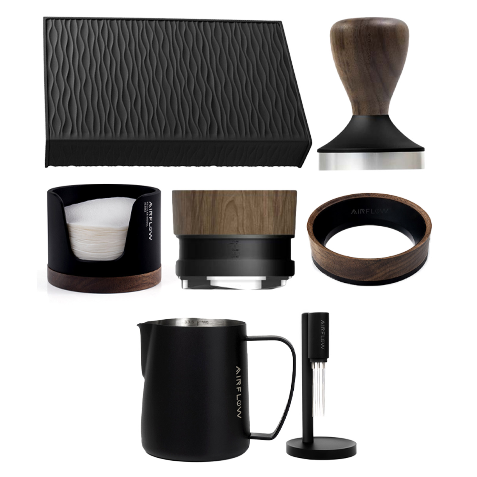 Starter 58mm Barista Bundle — Black