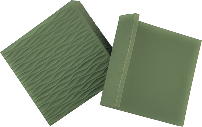 Airflow Silicone Corner Tamper Mat — Small